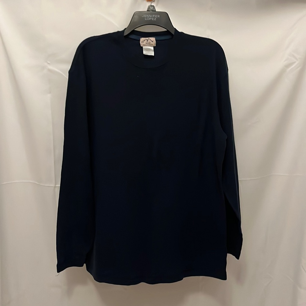 🔴 5 items for $25 Sale! Men's Blue Mountain Long Sleeve Shirt L